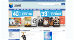 Desktop Screenshot of harvestchristianbookstore.com